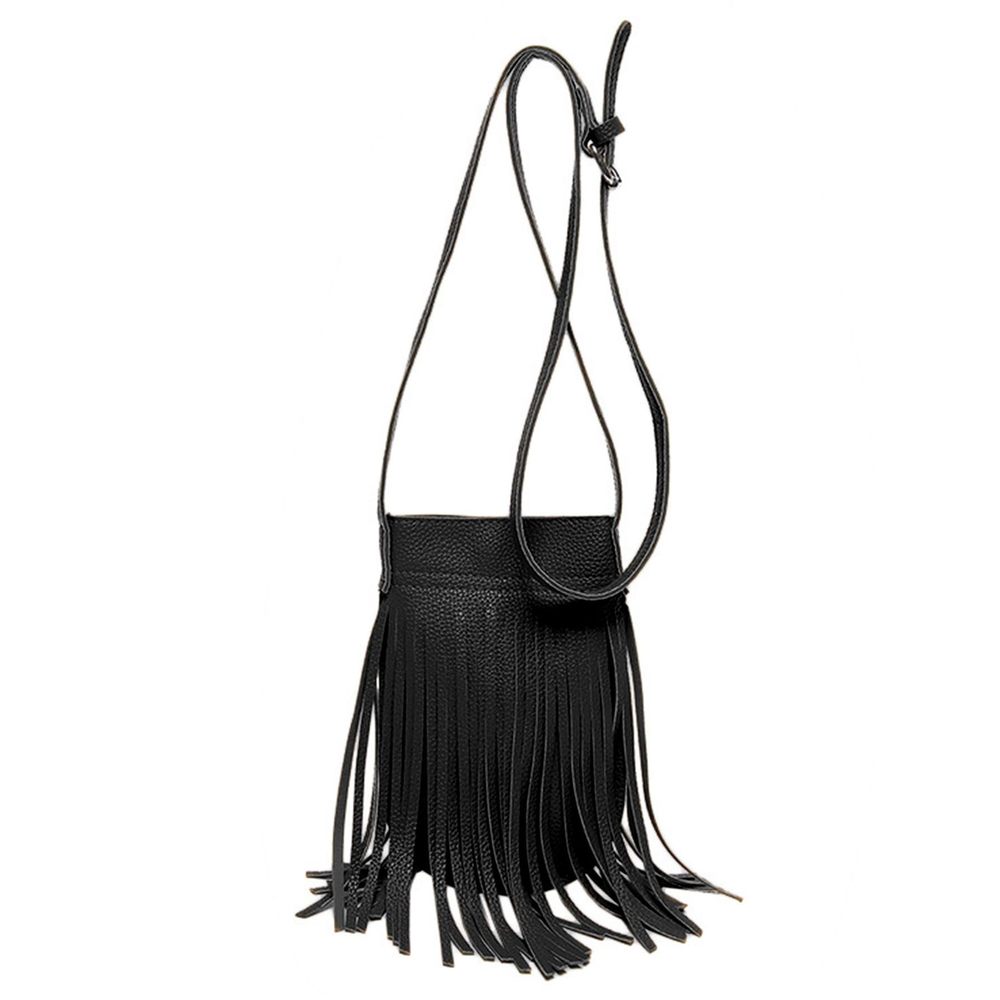 Tassel Mini Shoulder Crossbody Bag Y2K Purses Clutch Strap Tote :P